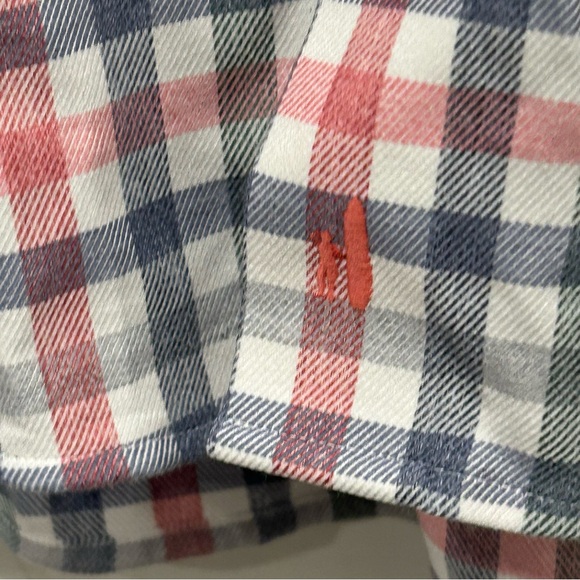 Johnny O Men’s Callum Performance Button- Down Shirt, Navy Plaid, Comfort, Large - Picture 2 of 10